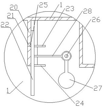 Excrement treatment device for rail transit