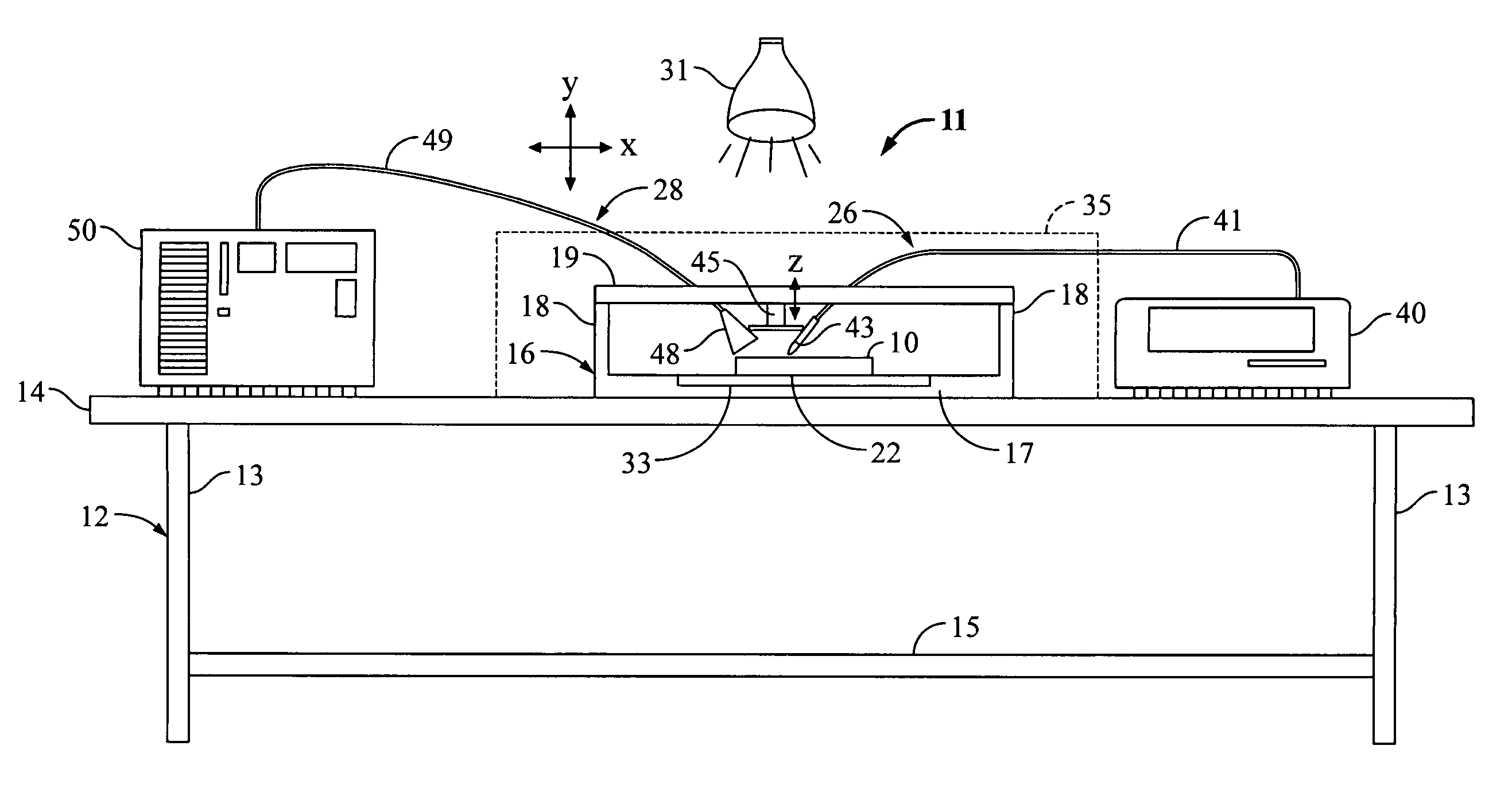 System and method to monitor particles removed from a component