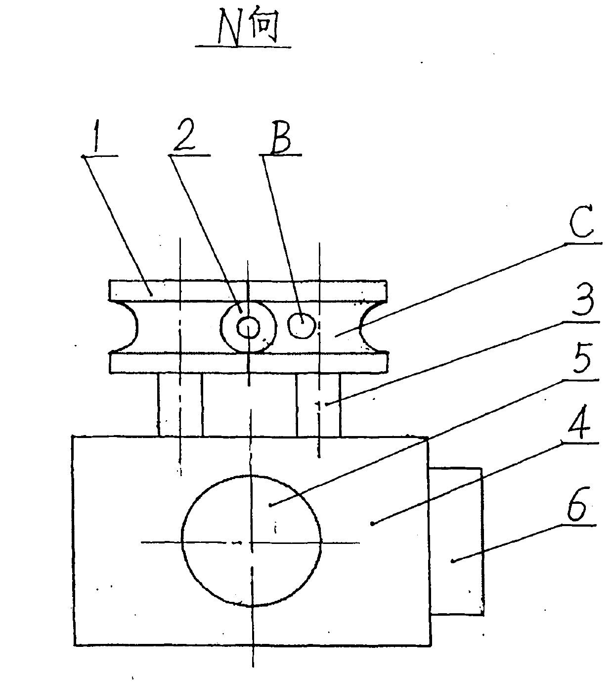 High-efficiency cooling pipe for refrigeration equipment and surface blurring method thereof