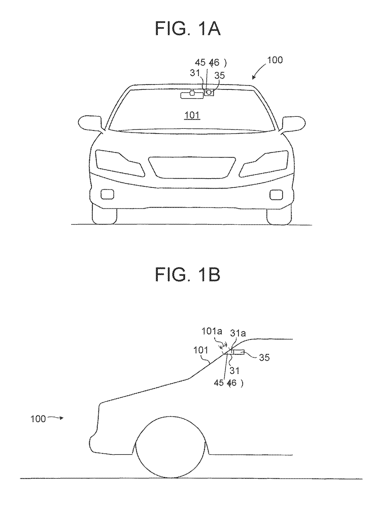 Window glass heating device