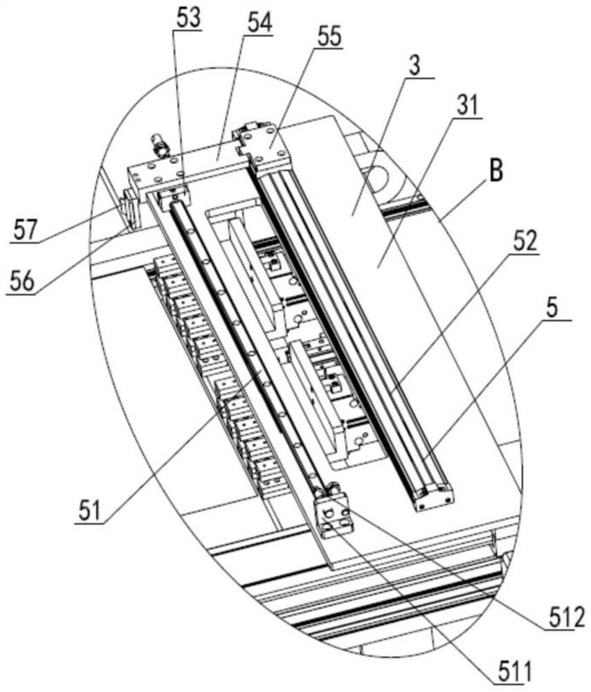 Dielectric film clamping and cutting device and method thereof