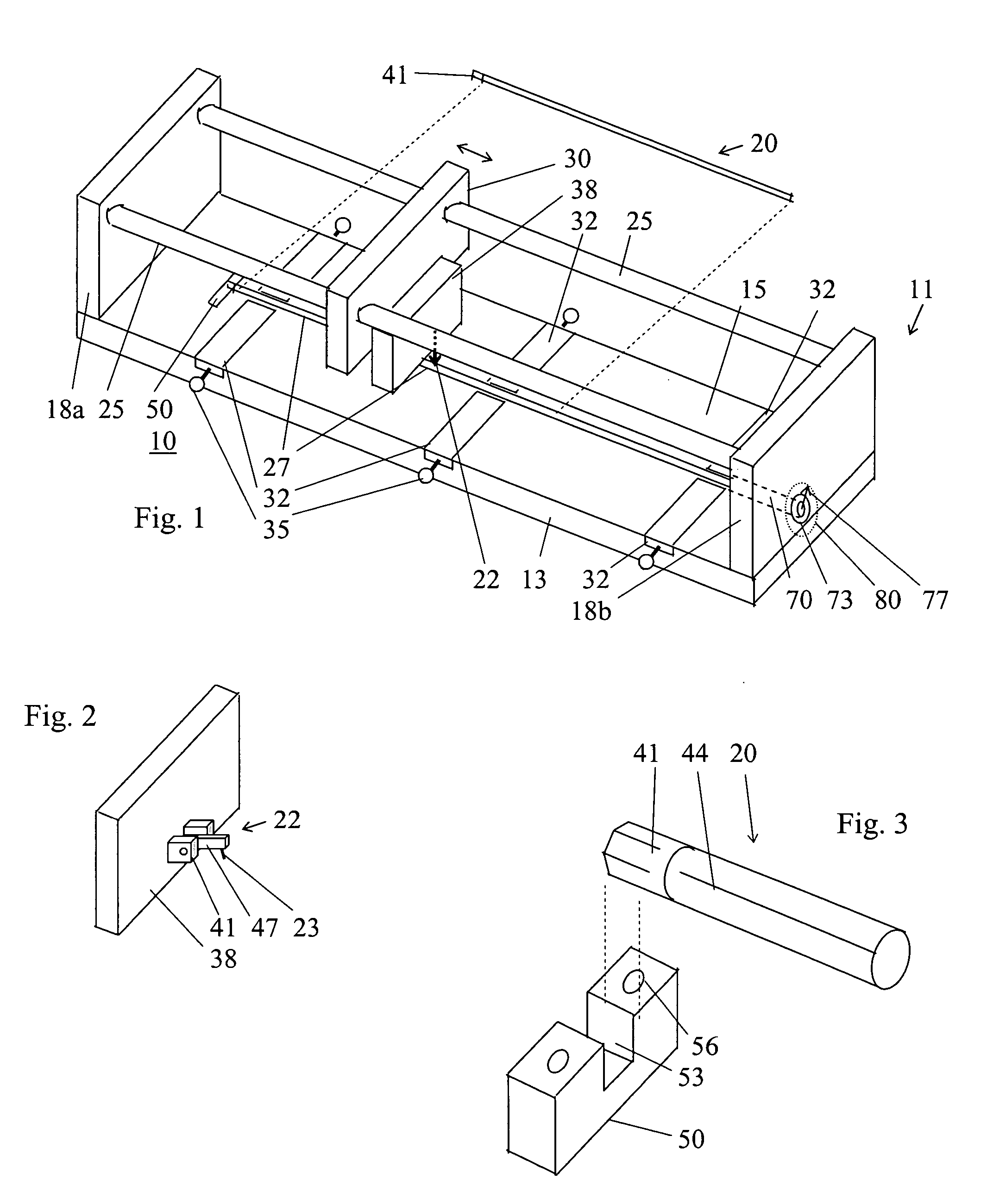 Tool and method for scribing longitudinal lines on a cylindrical rod