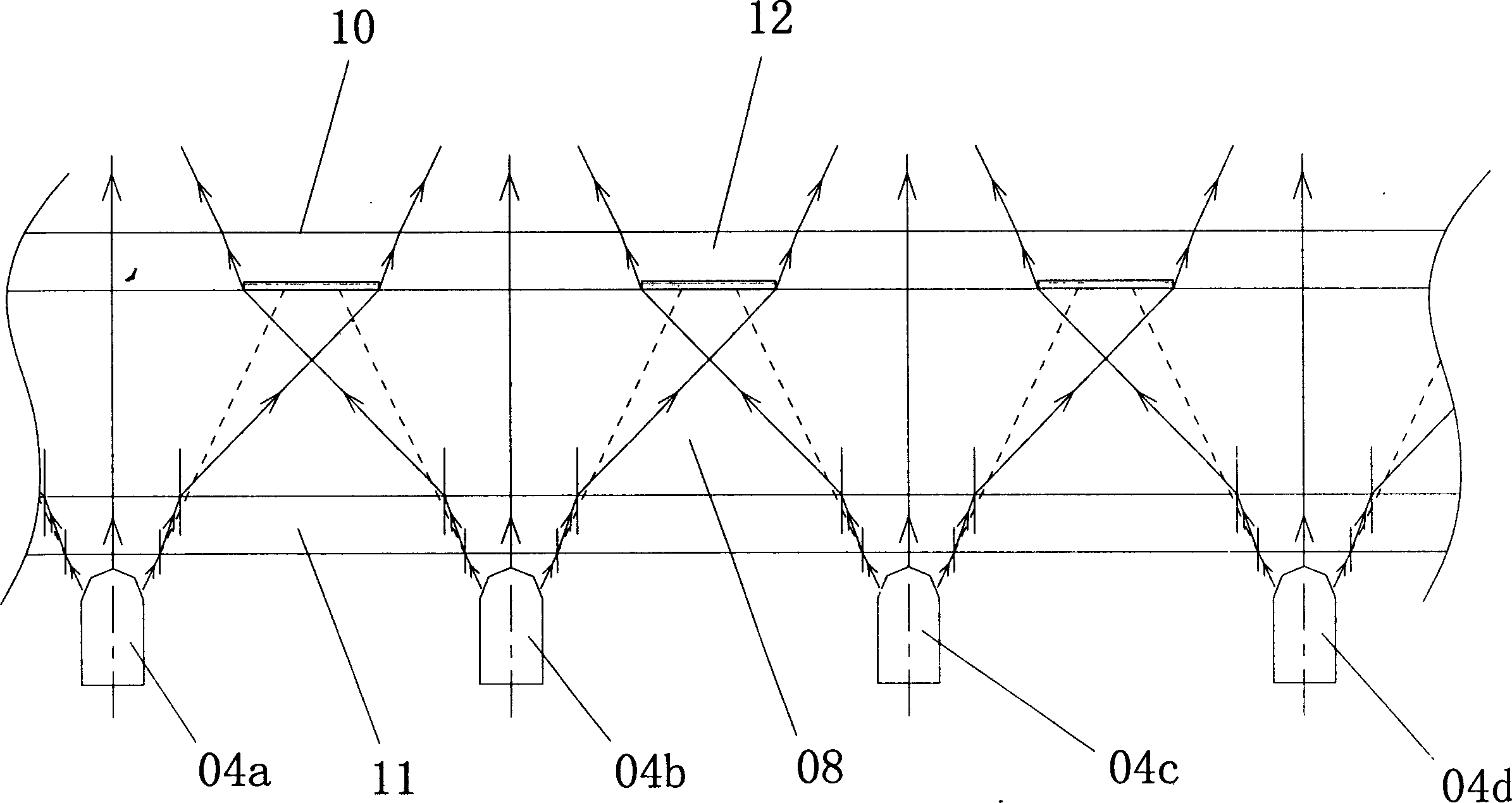 Improved structure of soft tube lamp