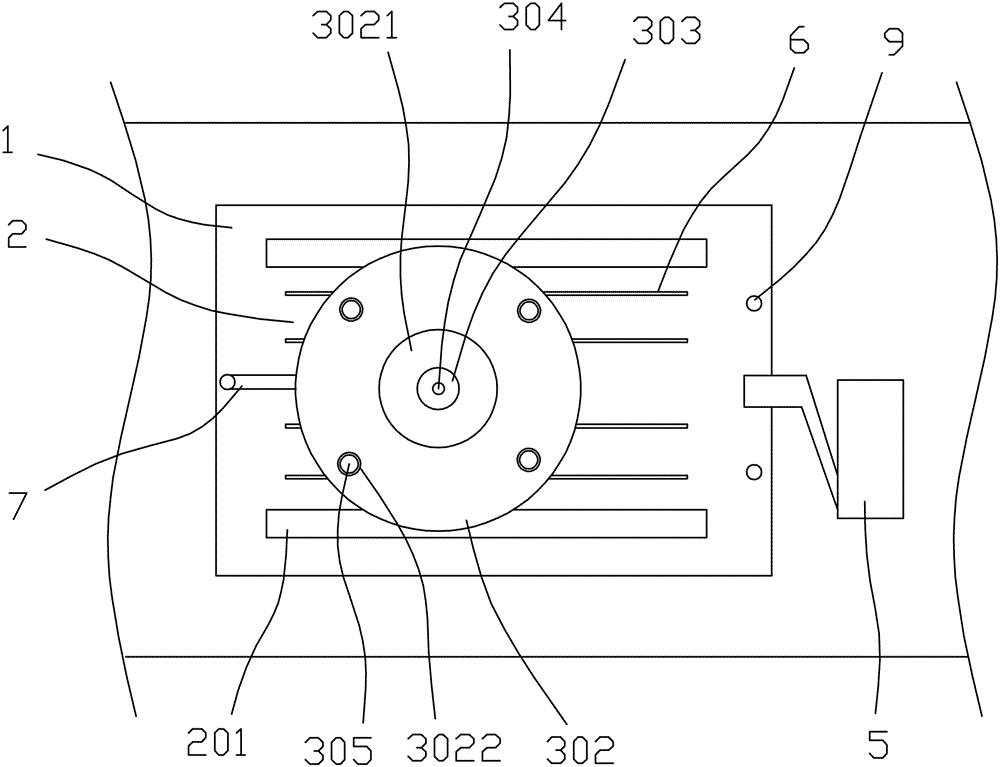 Bearing press-fitting device