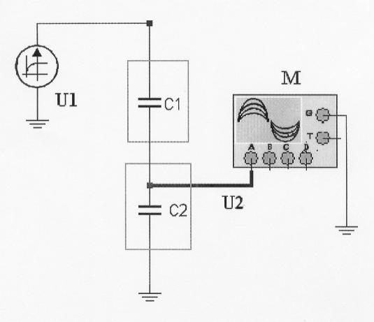 On-site transient overvoltage measuring method based on network transfer function calculation