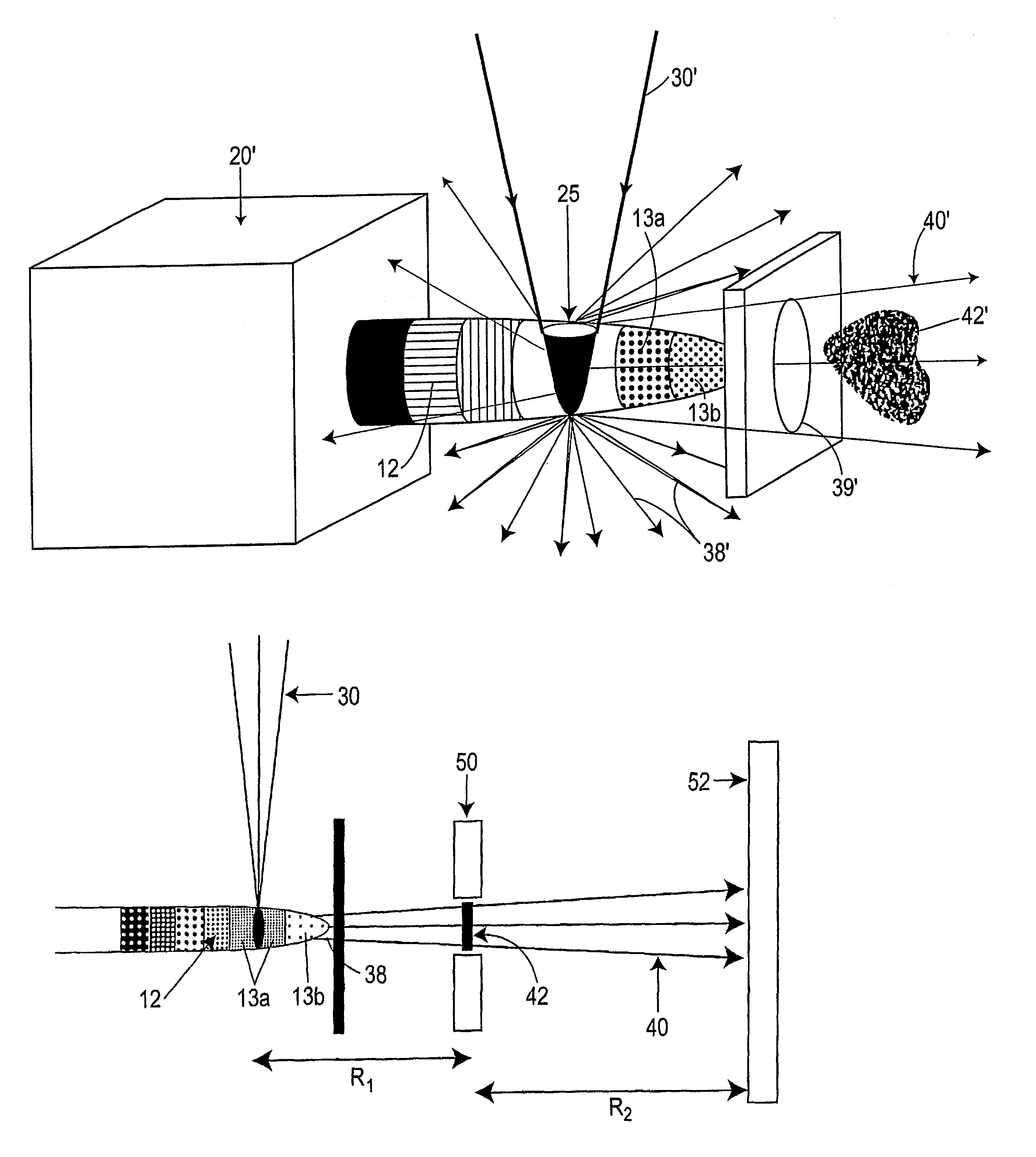 X-ray micro-target source