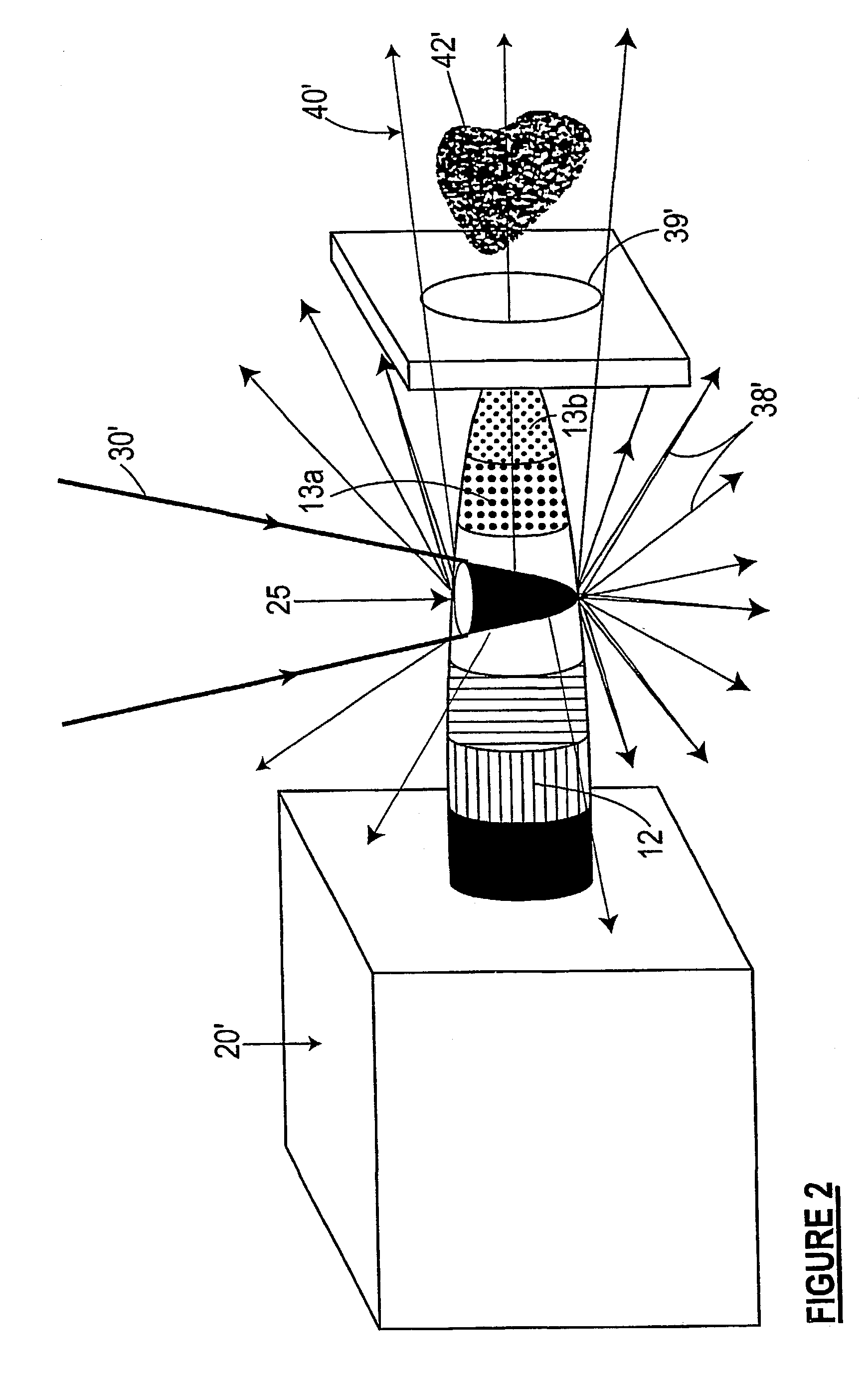 X-ray micro-target source