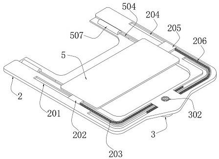 New energy automobile skylight with function of enlarging space in automobile