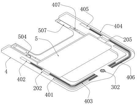 New energy automobile skylight with function of enlarging space in automobile