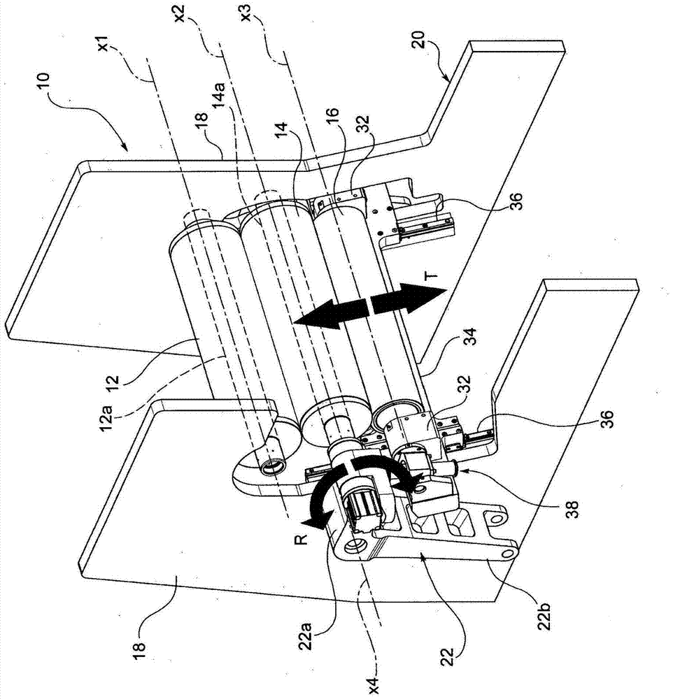 Printing units for variable format offset presses