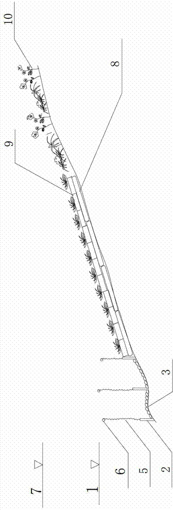 Environmentally friendly ecological berm system