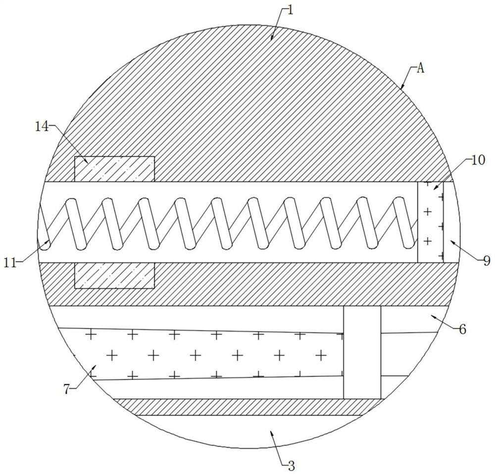 Dust-proof and explosion-proof type LED illuminating lamp for underground engineering