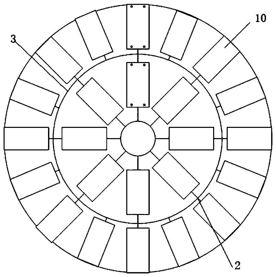 Composite insulator umbrella skirt unevenness aging test platform and using method thereof