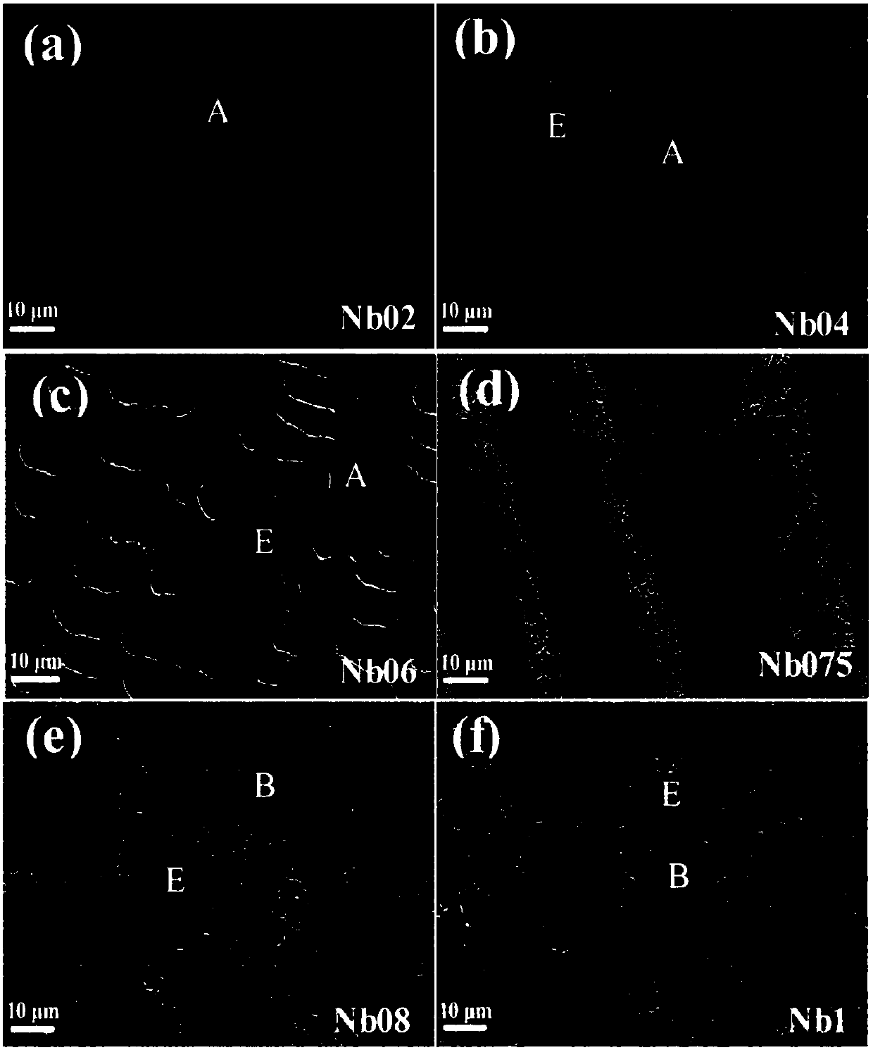 CoFexNiyV0.5Nbz high-entropy alloy and preparation method thereof