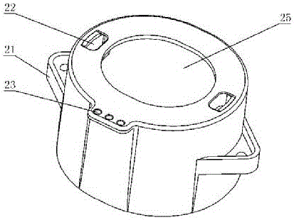 Magnetically shielded structure for magnetically modulated voltage sensors