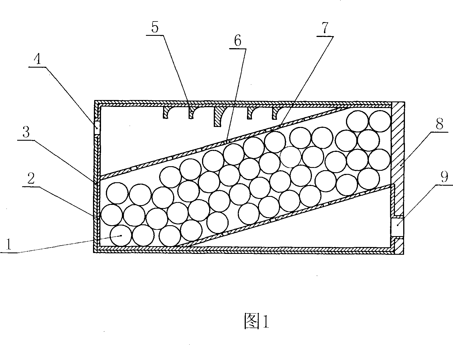 Motor vehicle filtering silencer