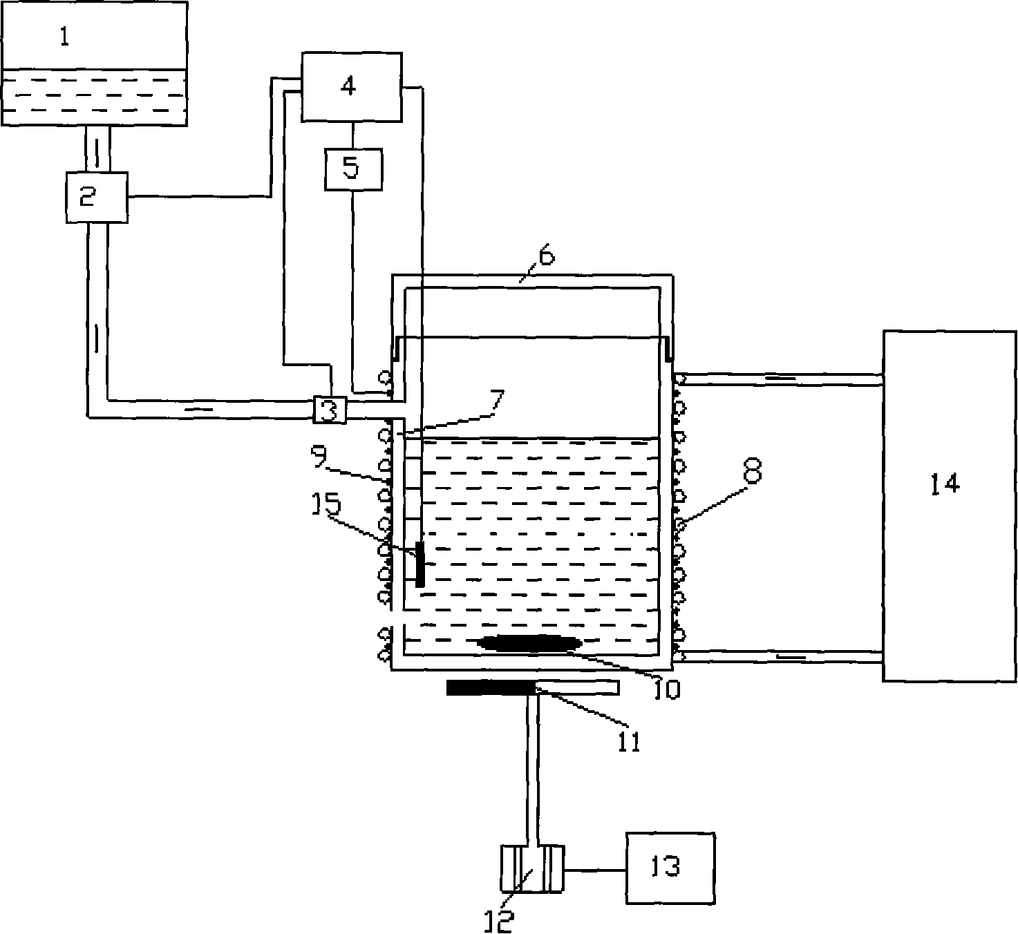 Low temperature protectant solution program controlled refrigerating mechanism for vitrified preservation