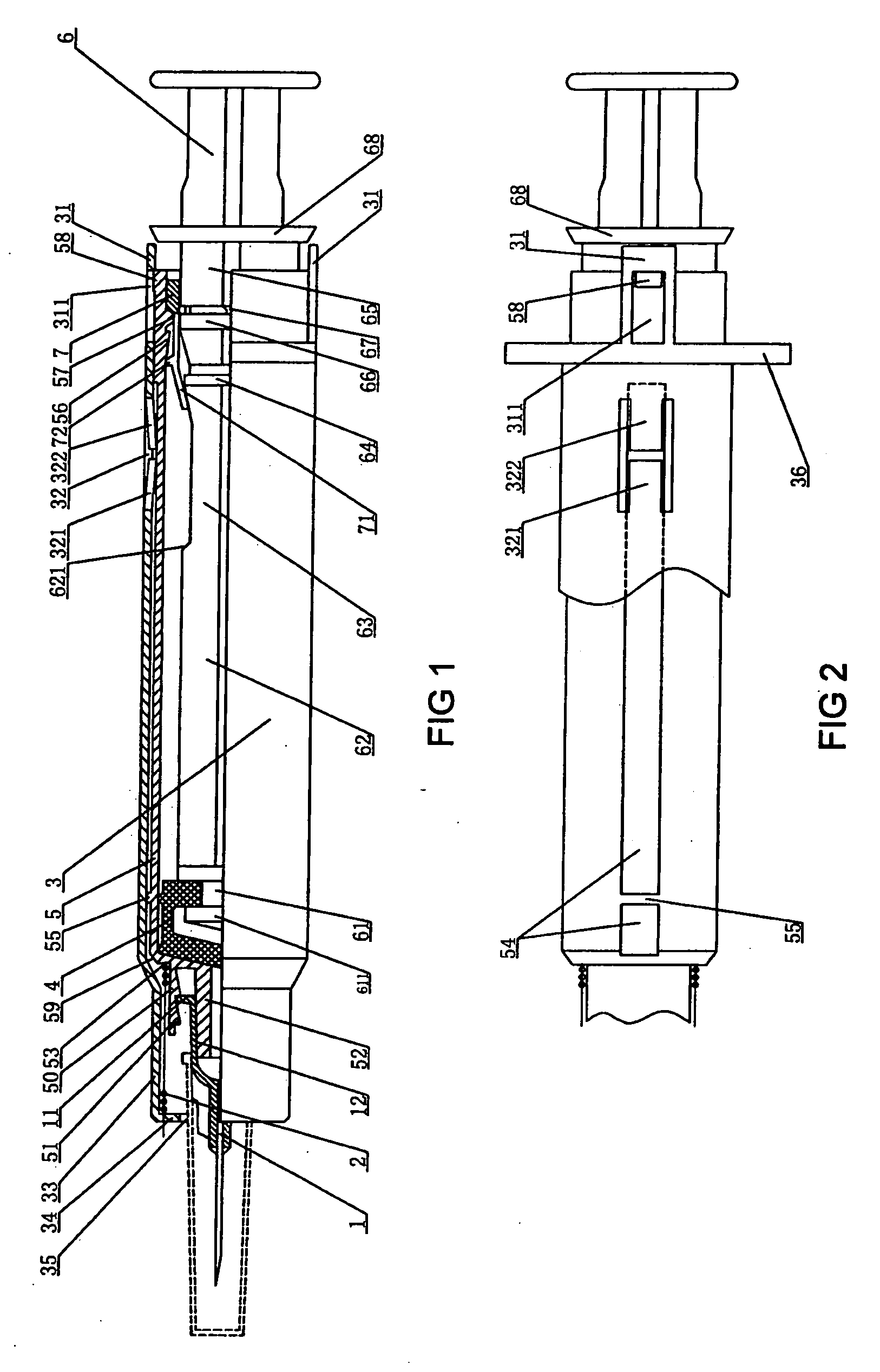 Safety syringe