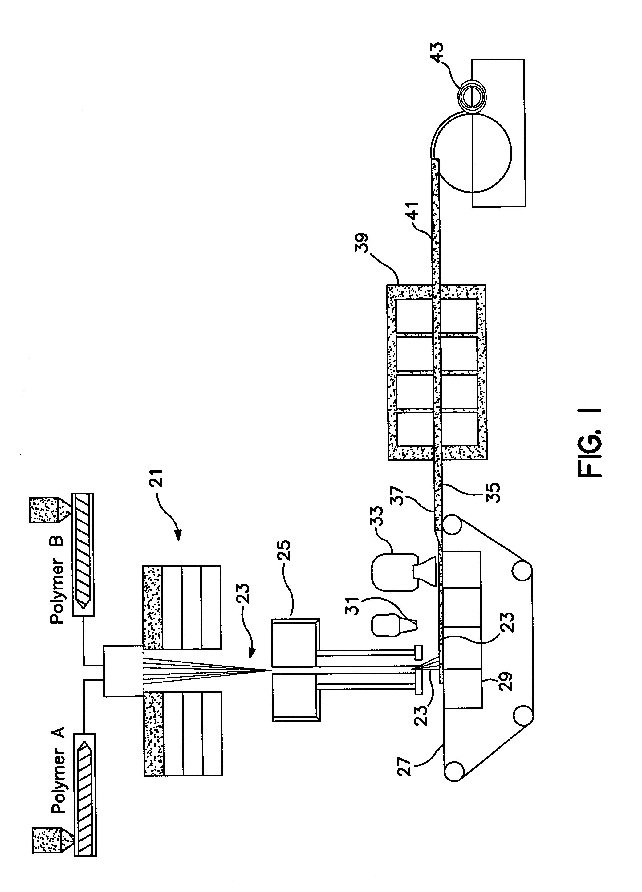 High loft low density nonwoven webs of crimped filaments and methods of making same