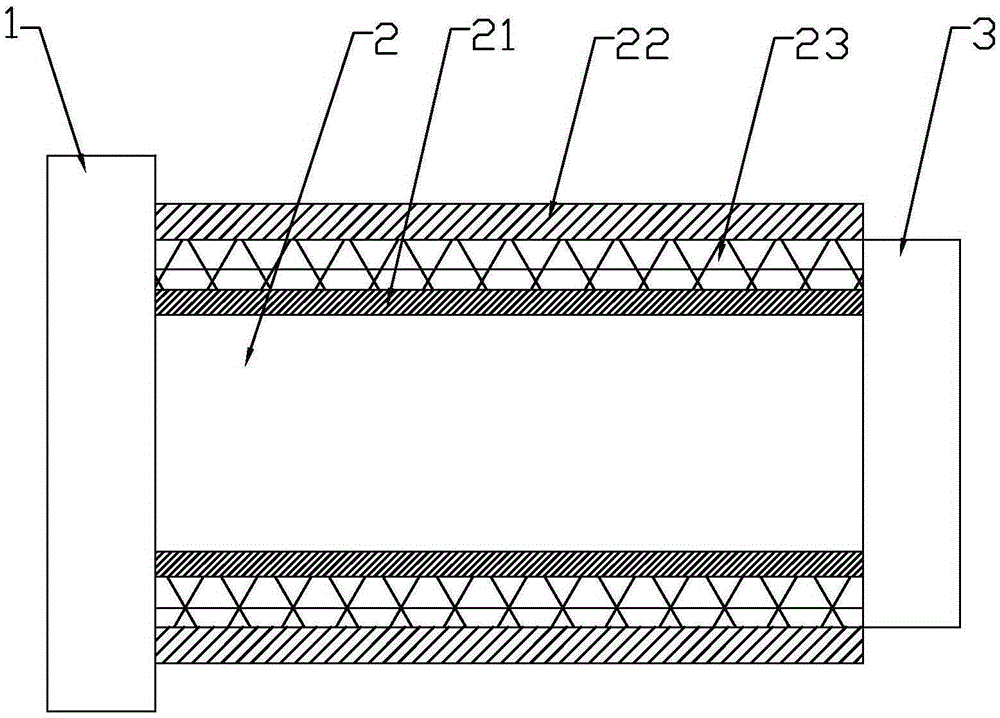 A kind of ozone aqueous solution preparation device