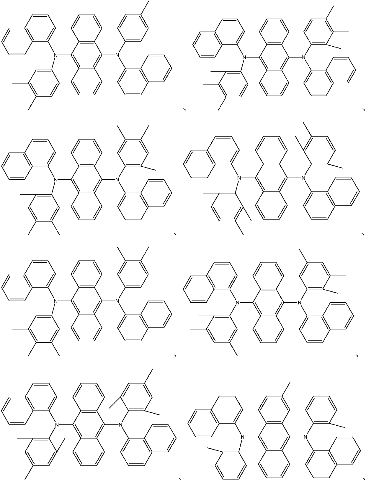 Organic electroluminescent material and synthesis and application thereof