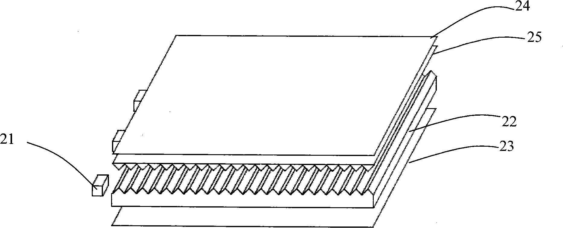 Backlight system and light guide board with micro-optical structure