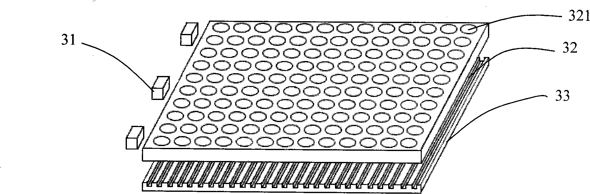 Backlight system and light guide board with micro-optical structure