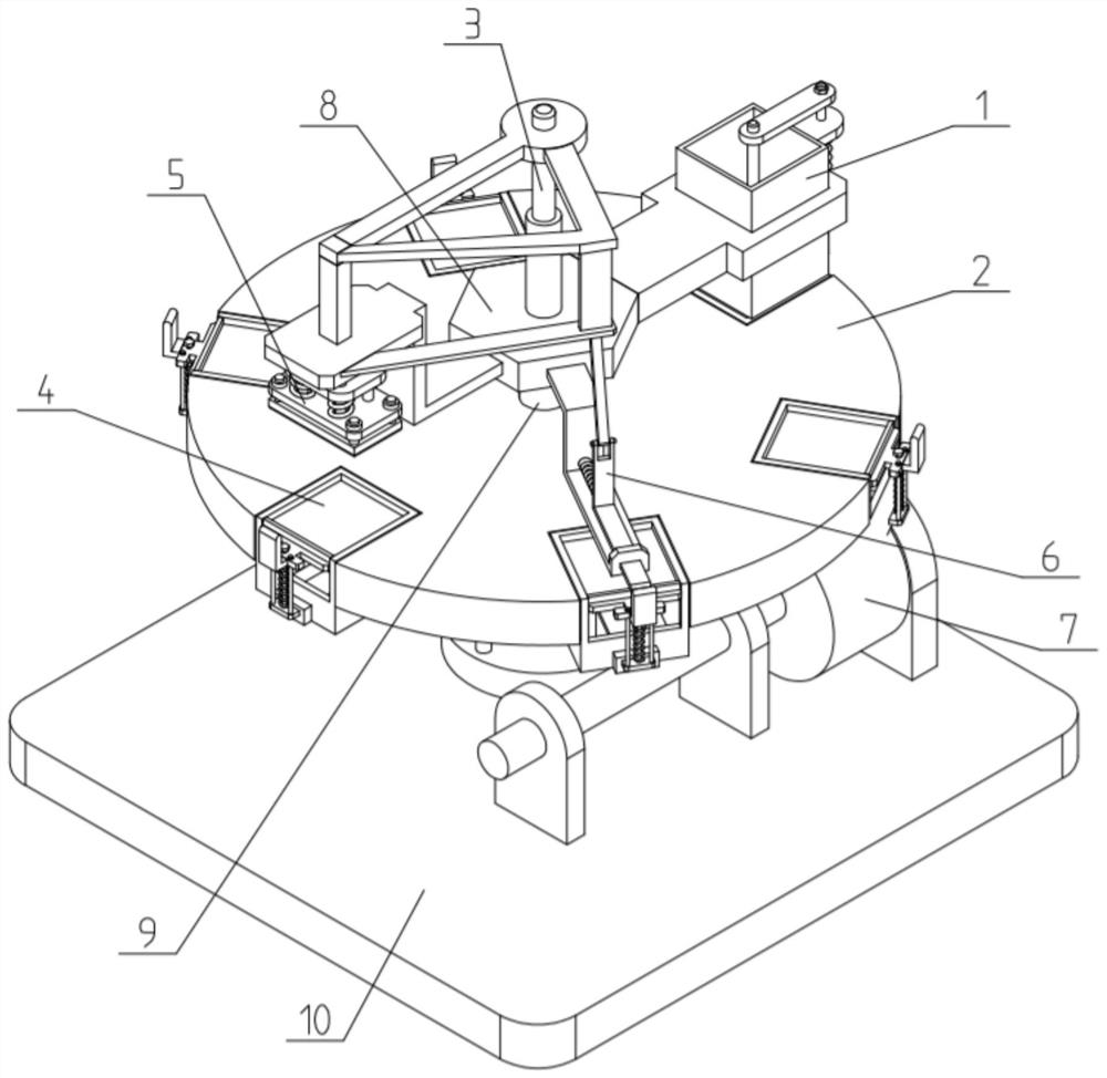 Electronic chip detection device