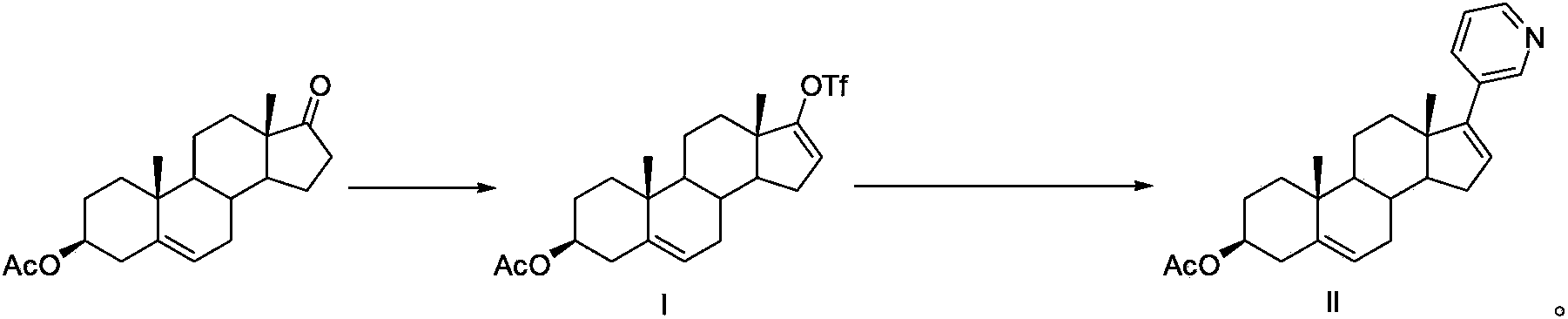 Method for preparing abiraterone acetate