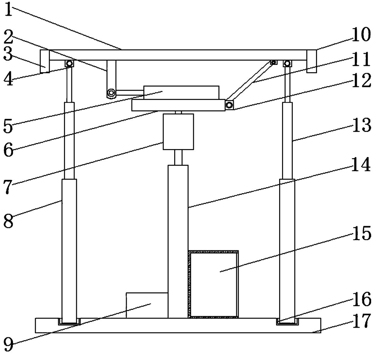 Solar photovoltaic bracket for automatically tracking illumination angle