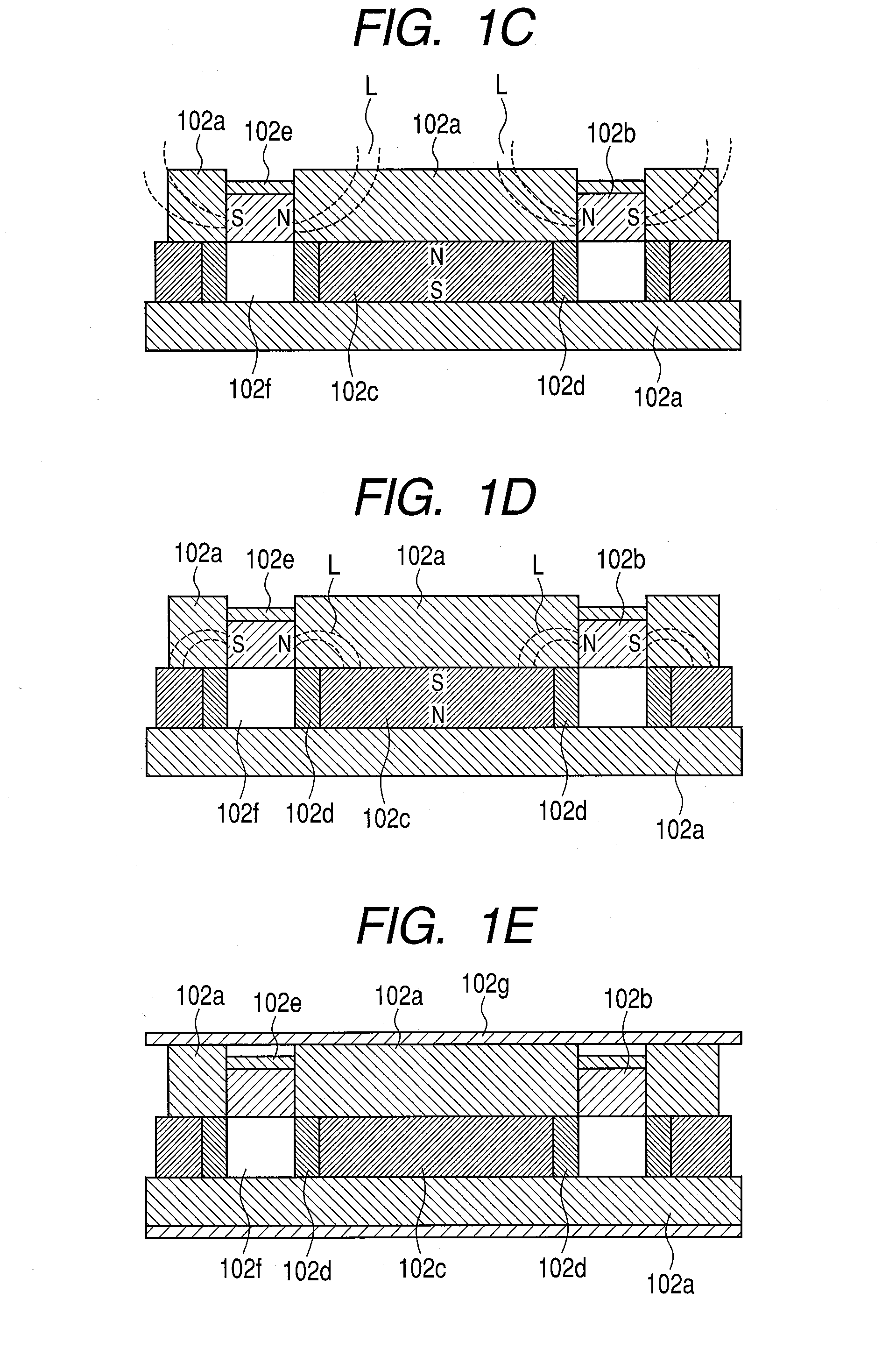 Mask fixing device in vacuum processing apparatus