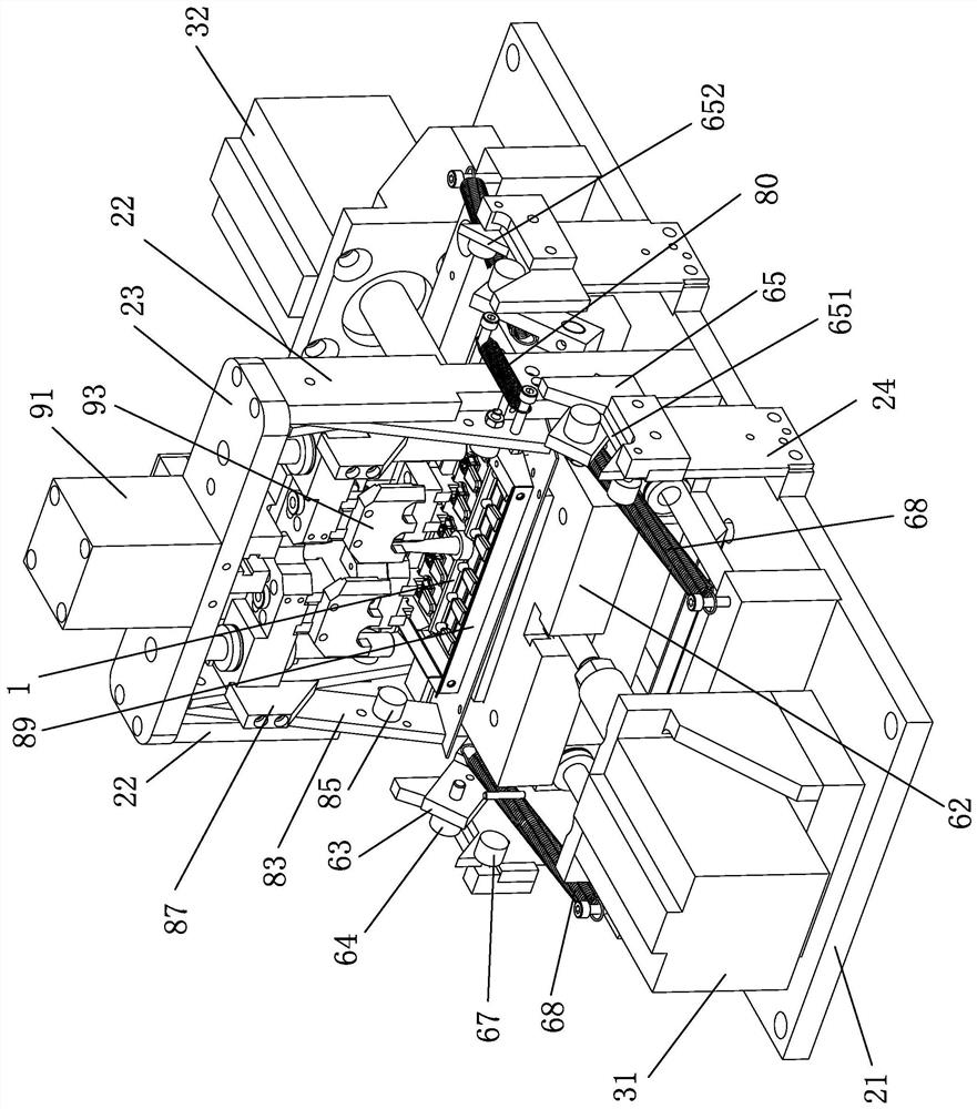 A device for breaking and separating pull tabs and material bones