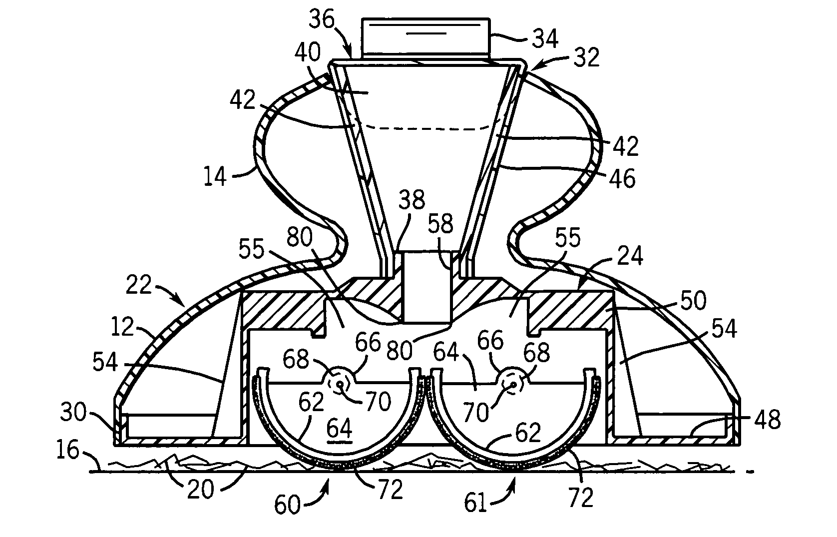 Fabric sweeper