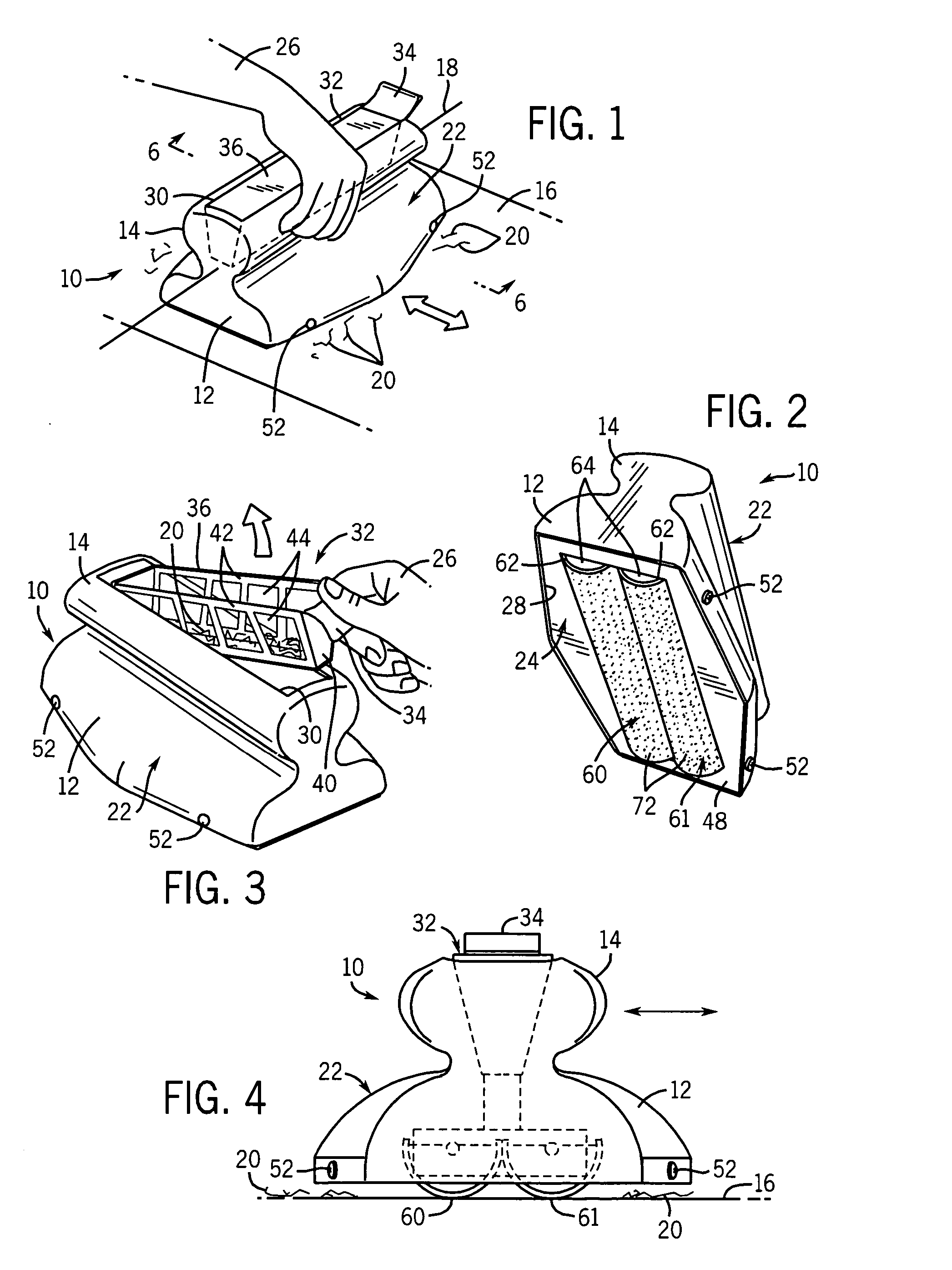 Fabric sweeper