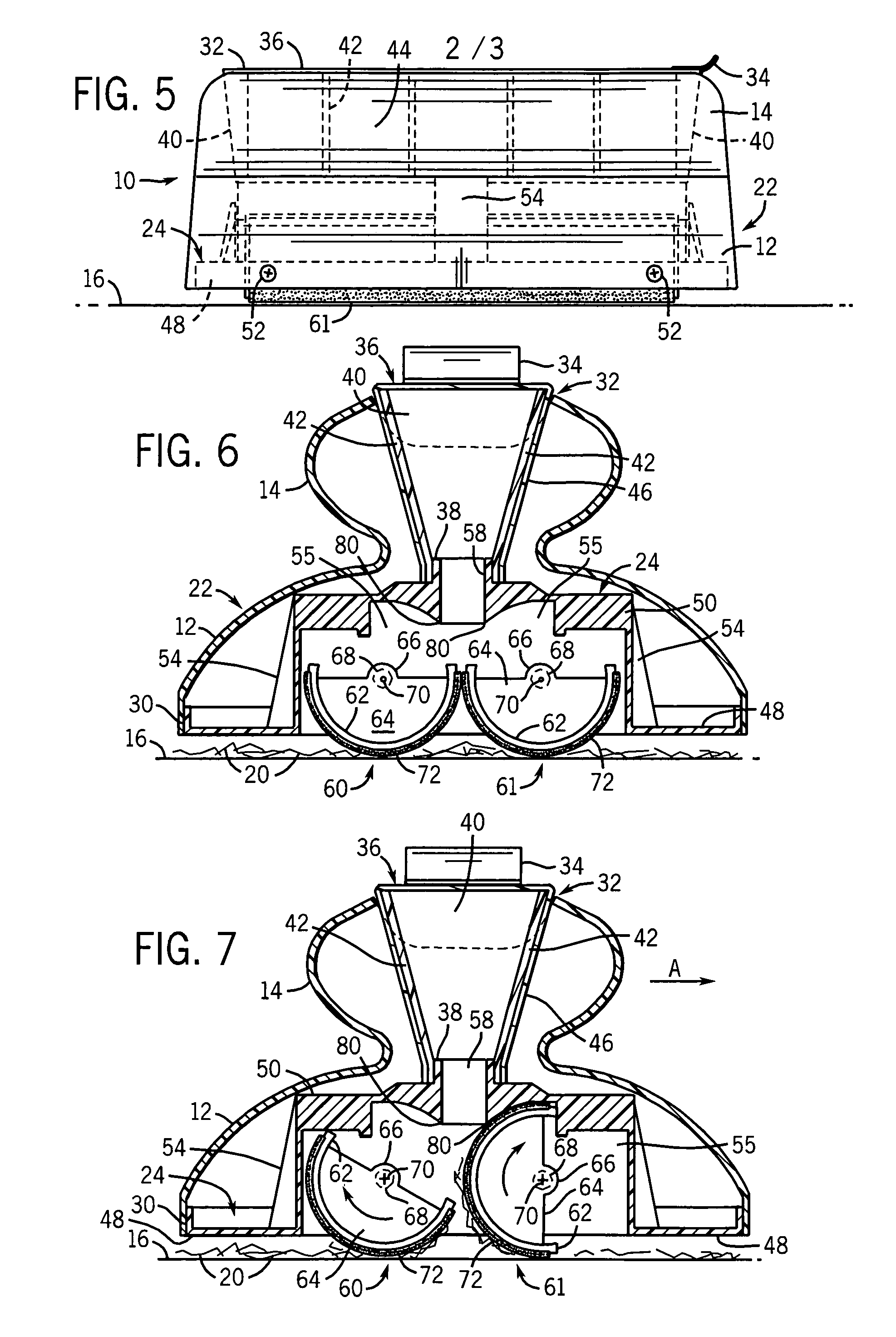 Fabric sweeper