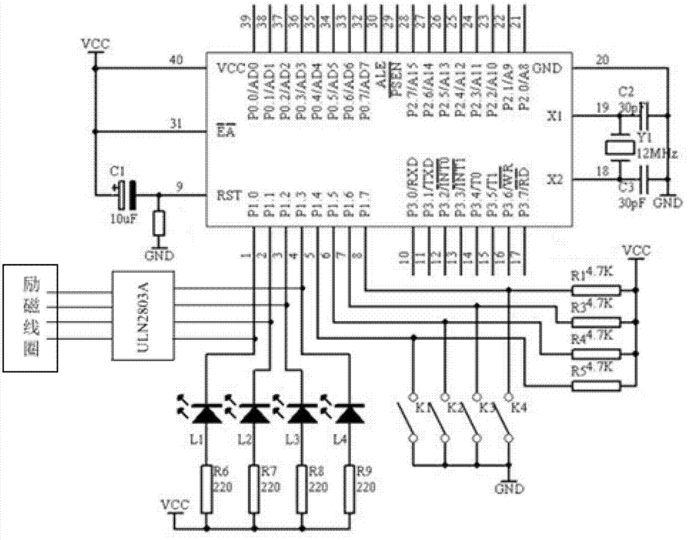 Anti-congelation and anti-icing electric control device of wind driven generator blade