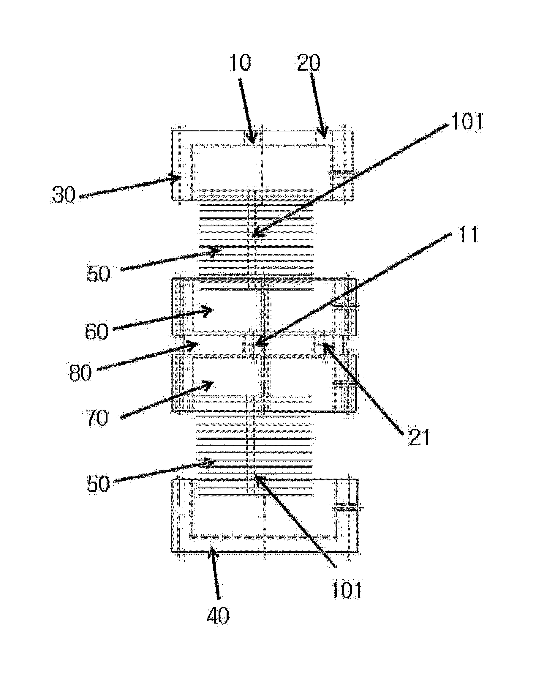 Ion-Selective Capacitive Deionization Composite Electrode, and Method for Manufacturing a Module