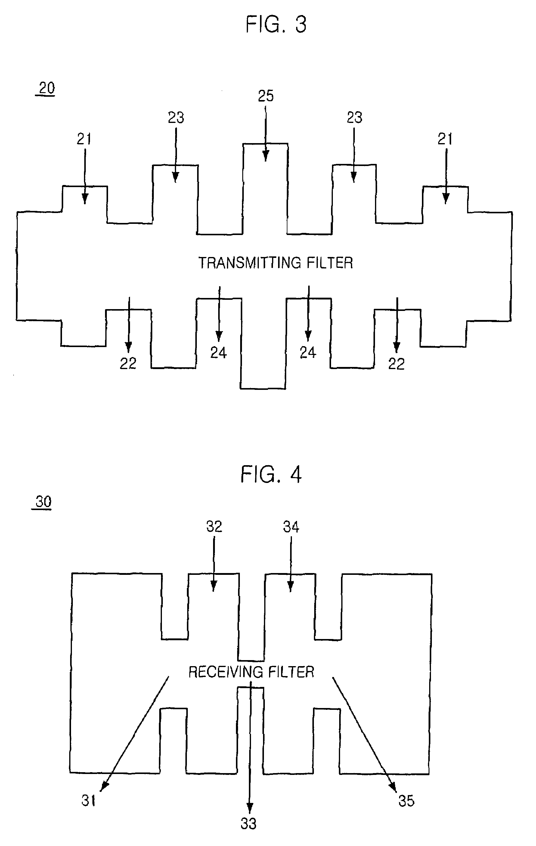 Waveguide diplexer of electric plane T-junction structure with resonant iris