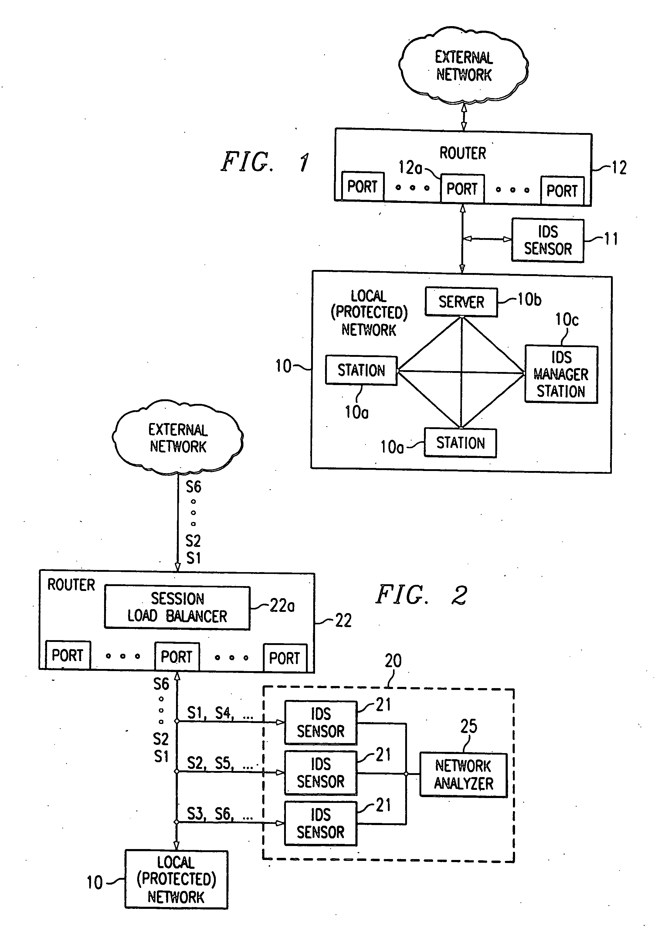 Parallel intrusion detection sensors with load balancing for high speed networks