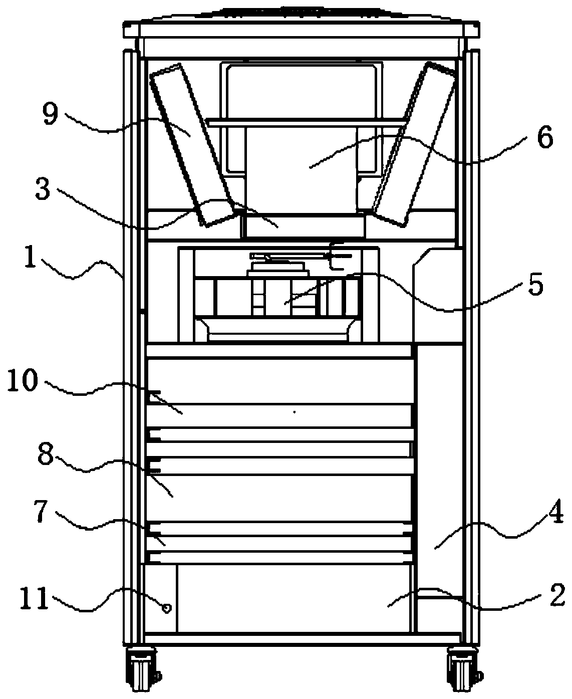 Artificial intelligence indoor air proportion balance system