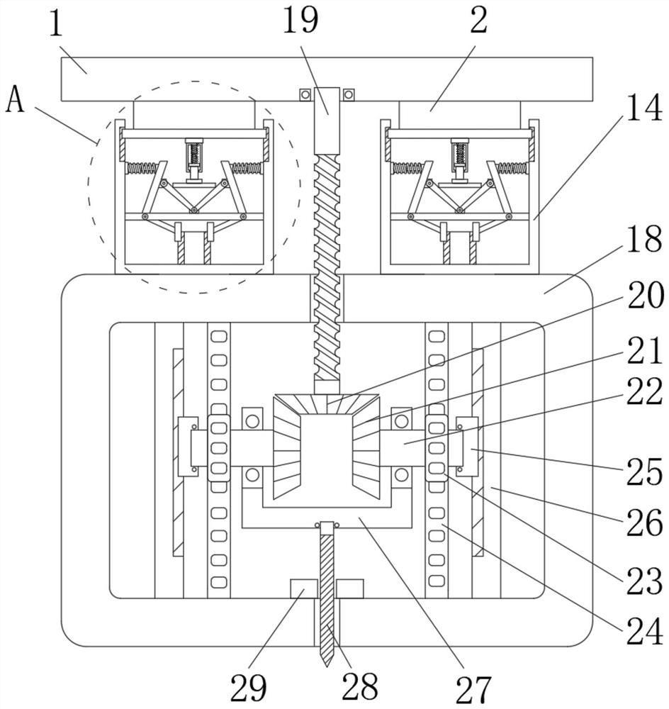 Building foundation pile with buffering and damping effects