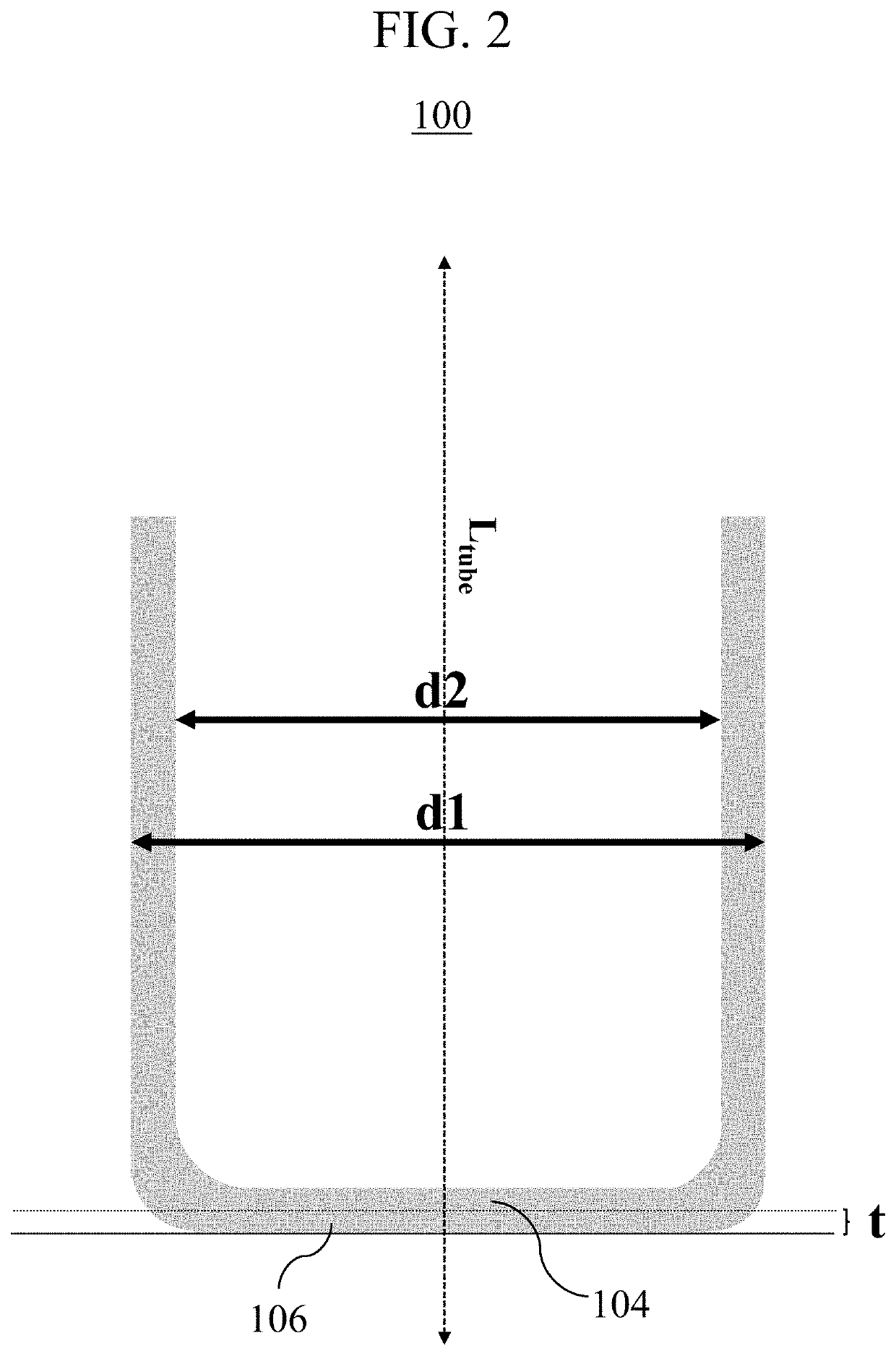 Glass container comprising a glass bottom with improved properties