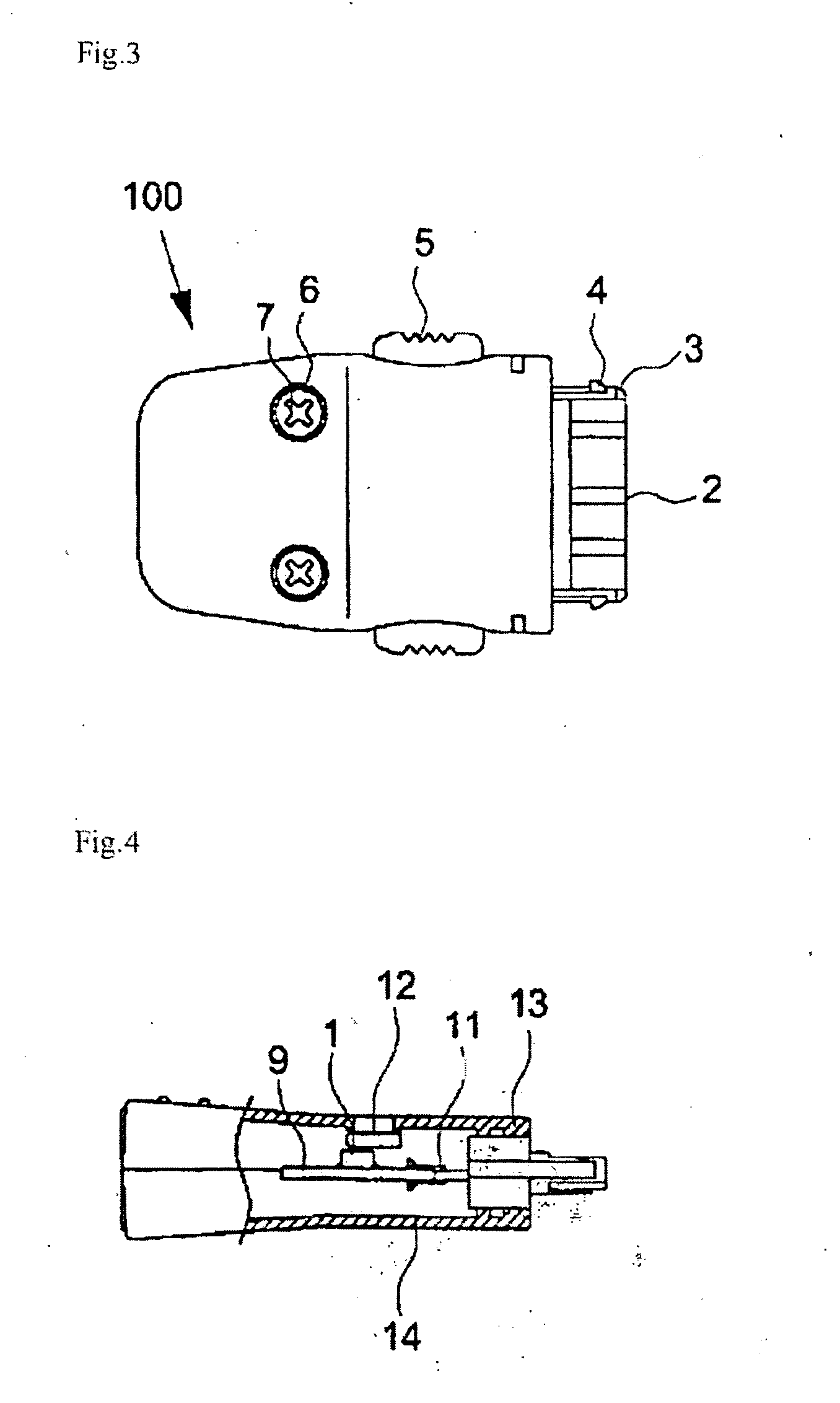 Connector for charging cellular phone