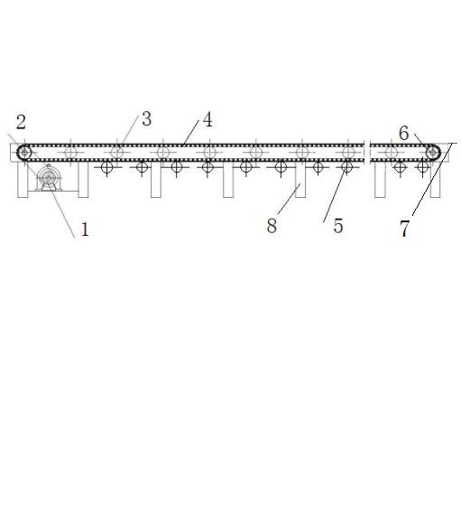 Accelerated passing system used in intersection