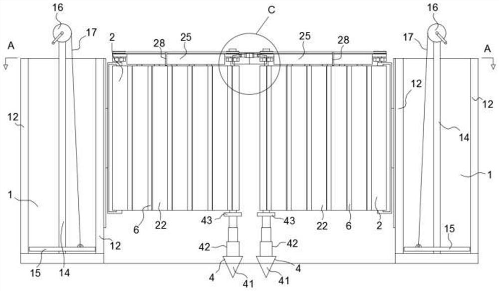 A kind of anti-clogging type river channel treatment pollution-stopping device