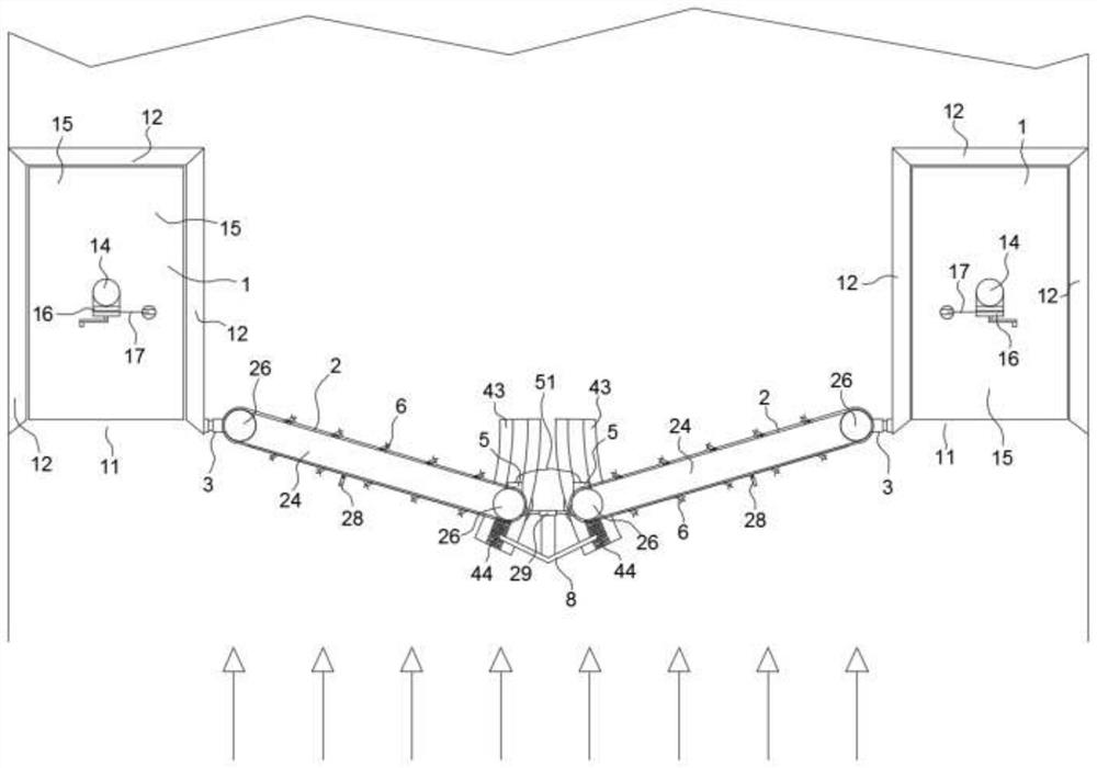 A kind of anti-clogging type river channel treatment pollution-stopping device