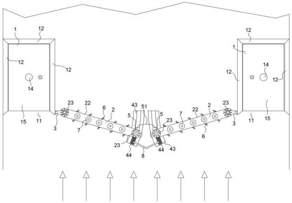 A kind of anti-clogging type river channel treatment pollution-stopping device