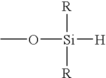 Curing rubber by hydrosilation