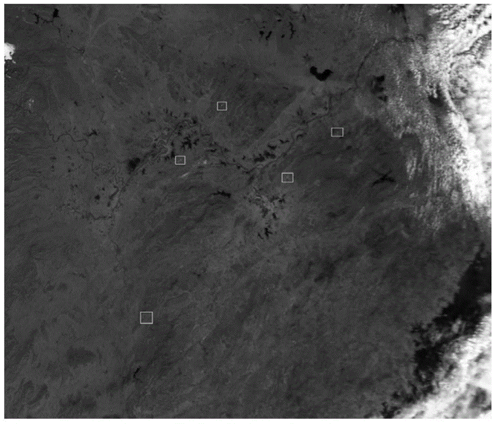 Mountain fire monitoring method near transmission lines based on MODIS data