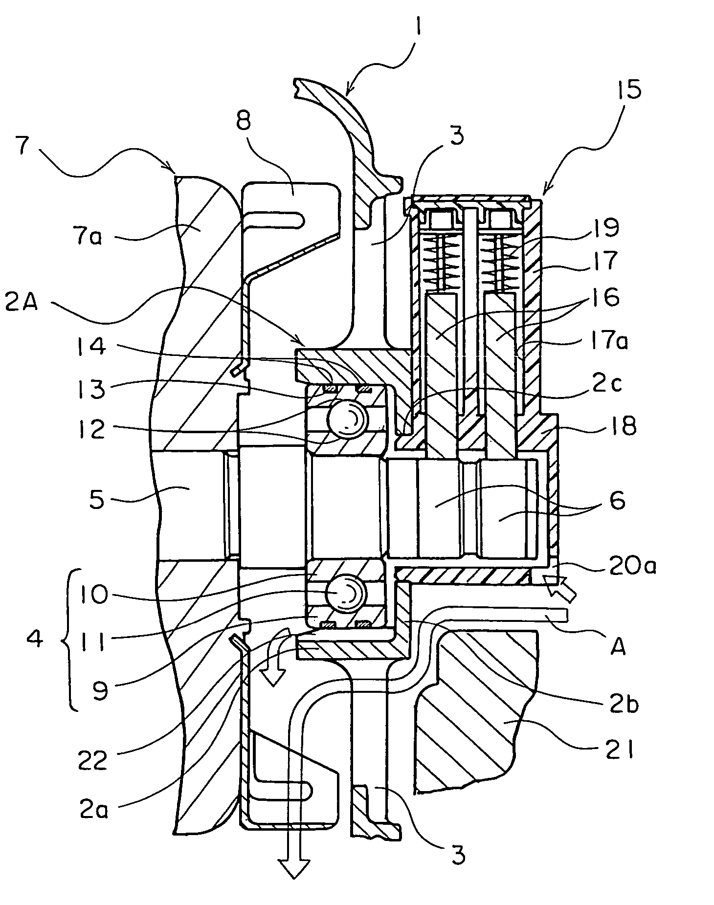 Automotive dynamoelectric machine